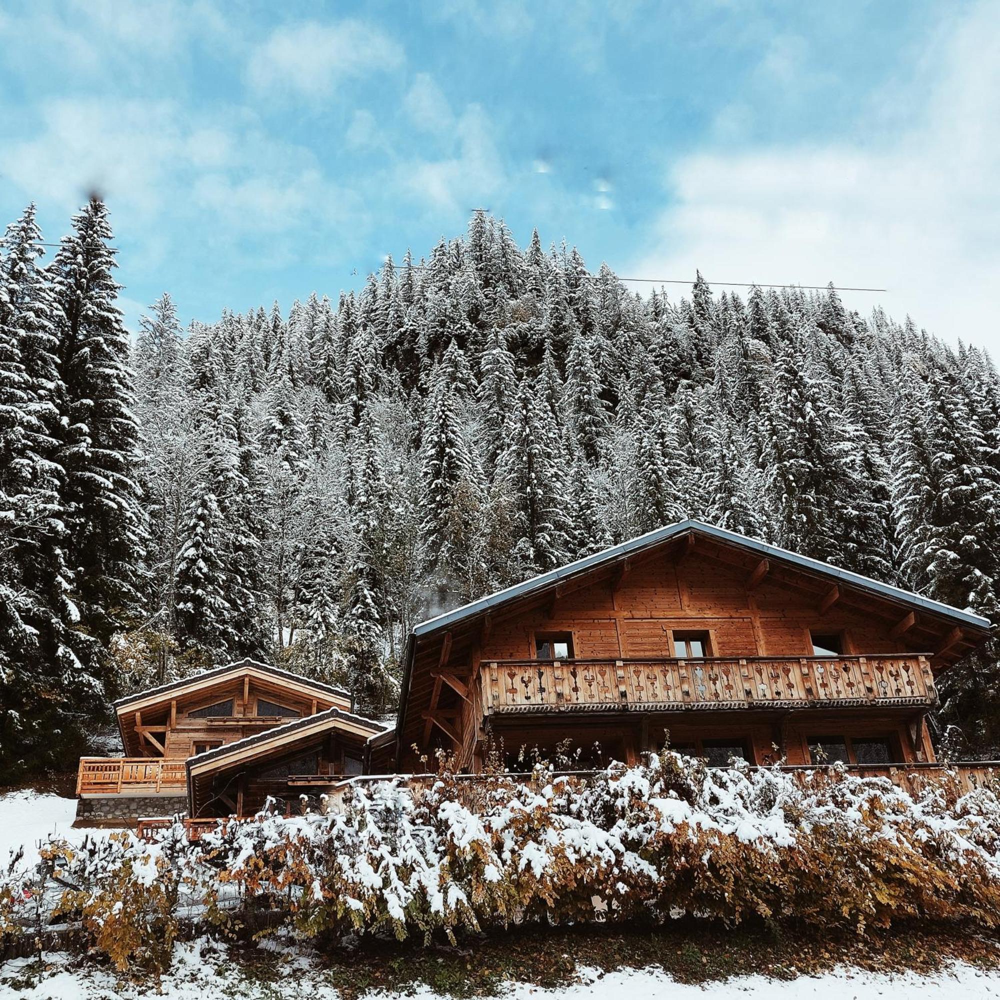 Savoya Lodges Chatel Luaran gambar