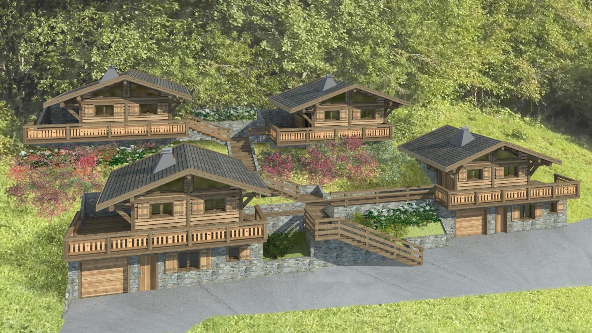 Savoya Lodges Chatel Luaran gambar