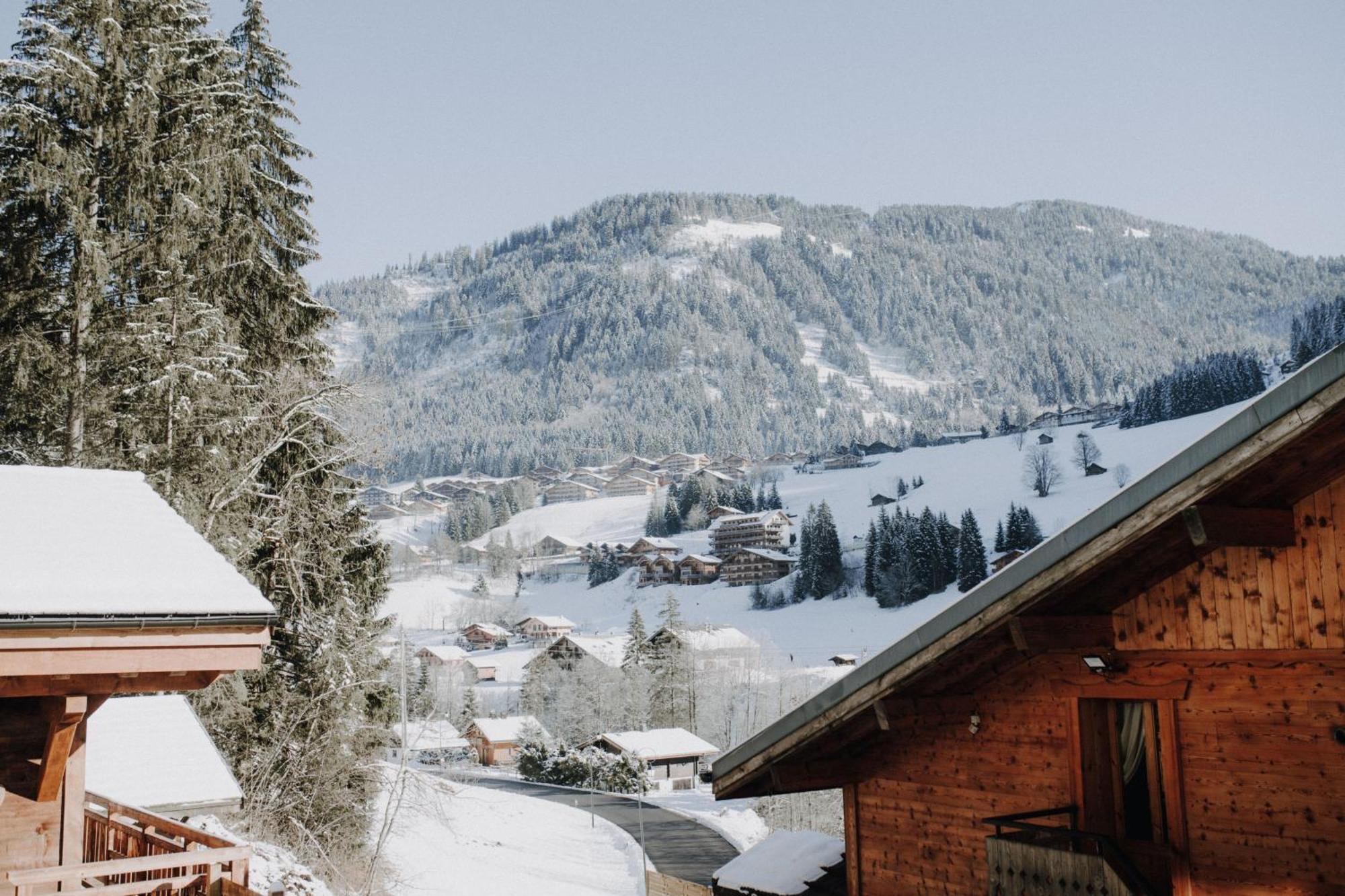 Savoya Lodges Chatel Luaran gambar