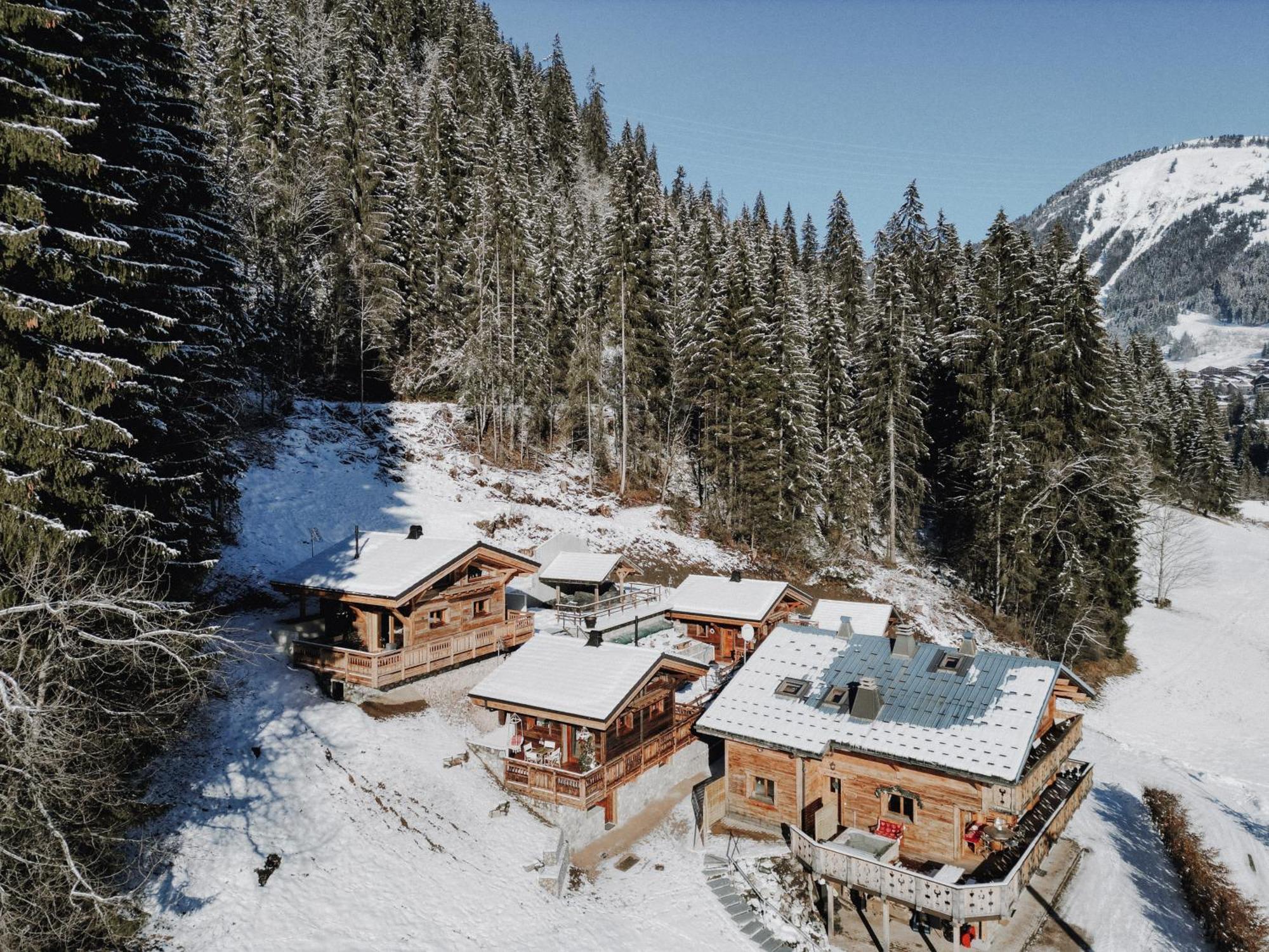 Savoya Lodges Chatel Luaran gambar