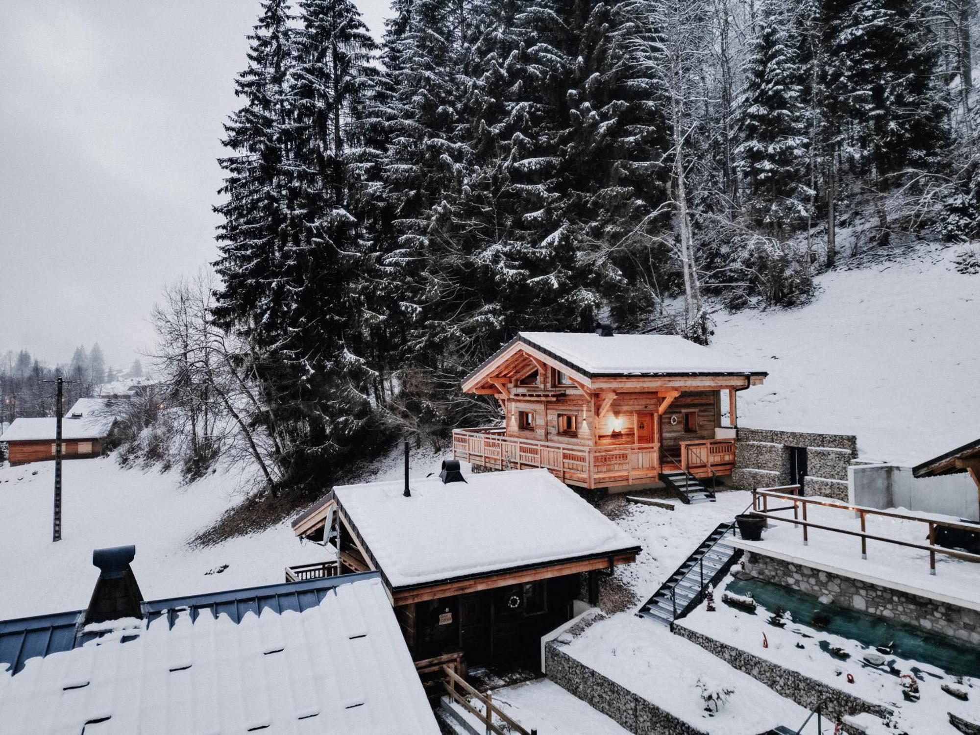 Savoya Lodges Chatel Luaran gambar
