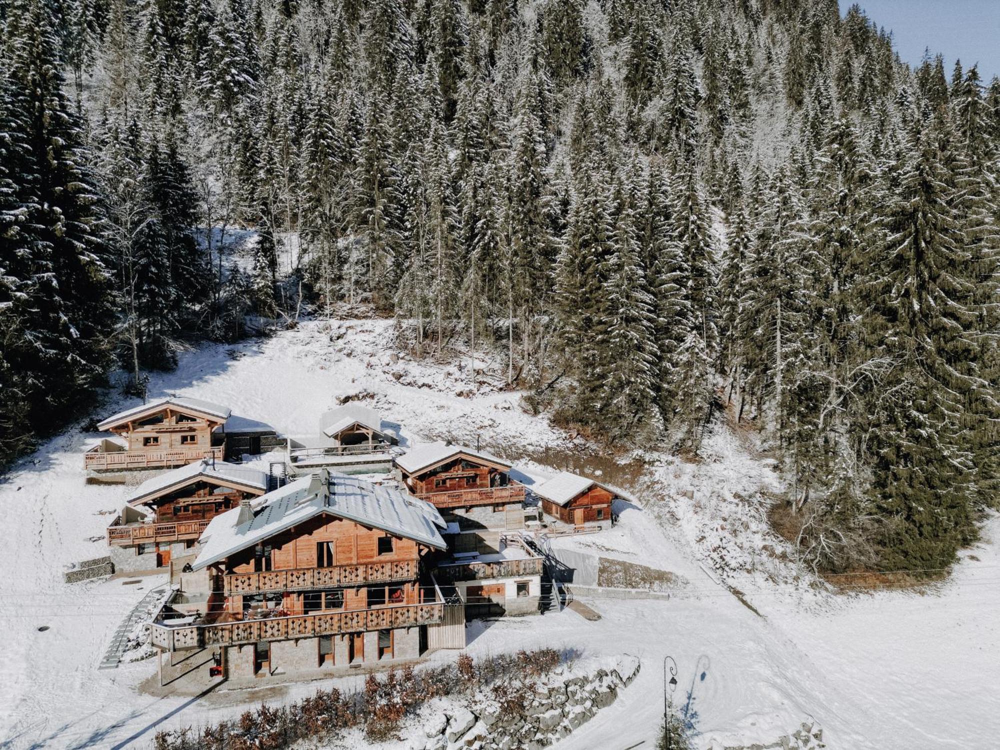 Savoya Lodges Chatel Luaran gambar